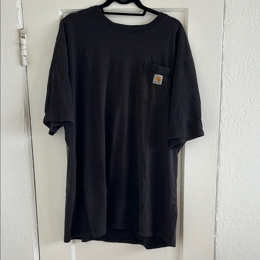 Carhartt Men's Dark Gray Pocket Tee